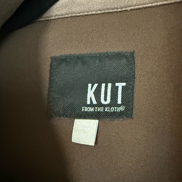 KUT From the Kloth Faux Suede Moto Jacket - Picture 4 of 7
